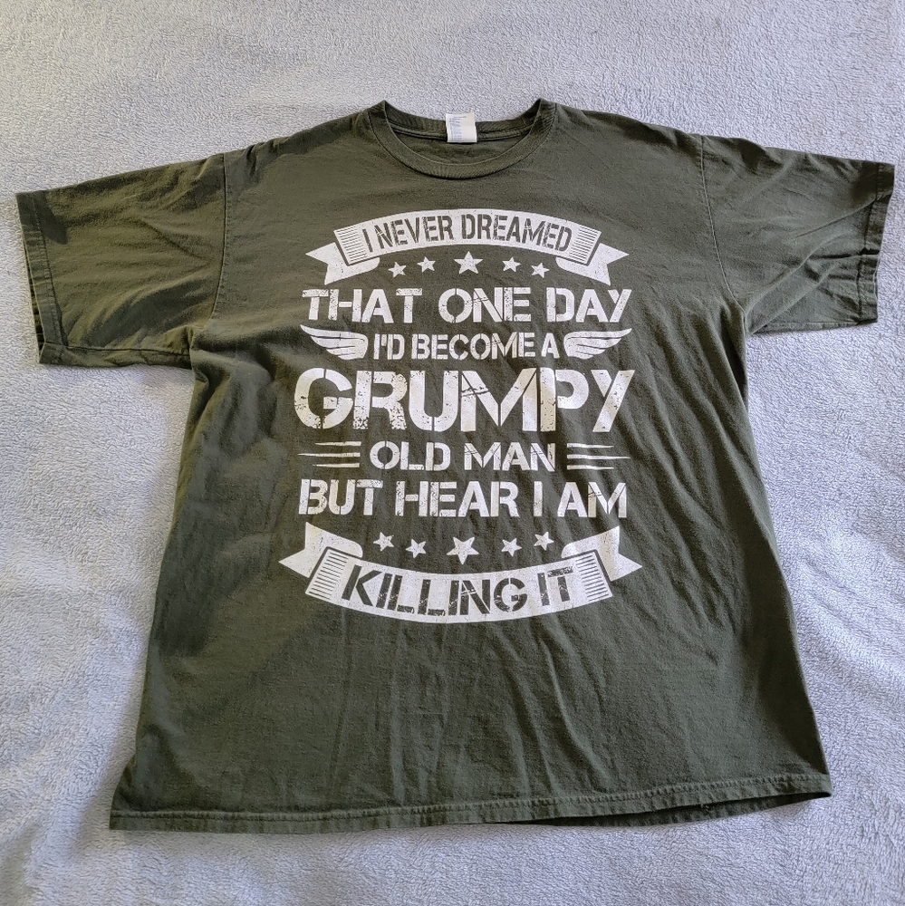 Grumpy Old Man Funny Thsirt